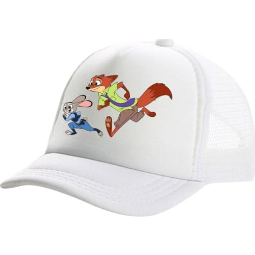Fashion unisex summer Zootopia outdoor sports baseball cap running visor hot new cool quick-drying mesh cap