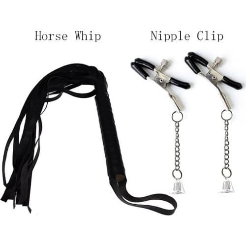 Breast Clamp Clip Couple SM Sex Toys For Woman Sex Tools Bdsm Bondage Whip For Couples Adult Games