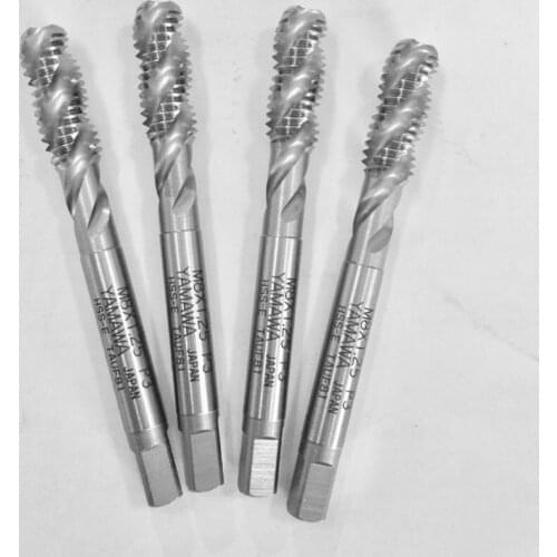 N-PO M10*1.5 P3 High quality Machine Tap and dies HSS straight spiral flute Screw Tap Thread customized cutting tools