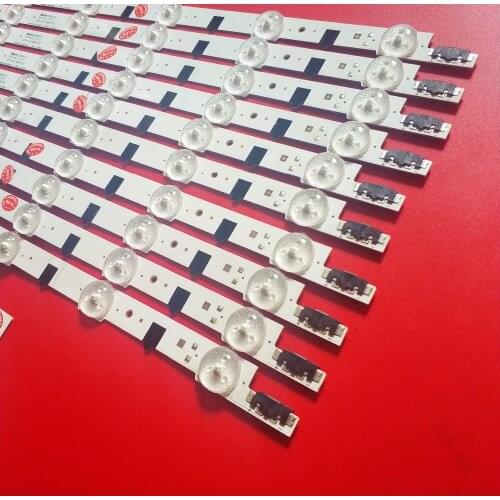 New Kit)20 PCS/set LED backlight strip D2GE-550SCB-R3 D2GE-550SCA-R3 for samsung UA55F6400AJ 2013SVS55F R 7 L 11 25312A 25313A