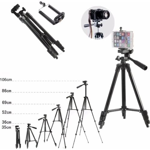 Nosii Professional Portable Camera Tripod Stand Bracket Holder Mount For Cell Smart Phone iPhone & Samsung Travel Tool Set
