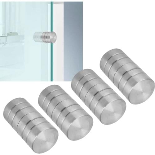 Household Hollow Bathroom Glass Door Handle Shower Room Door Knob Set Hardware for Glass doors, bathroom doors, sliding doors