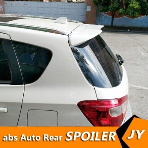 For SUZUKI S-Cross Spoiler 2014-2018 S-Cross spoiler ACK High Quality ABS Material Car Rear Wing Primer Color Rear Spoiler