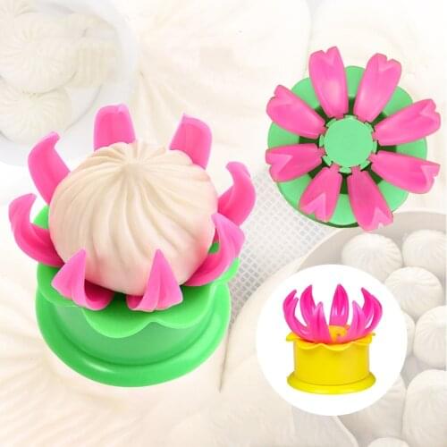 1pc Chinese Baozi Mold Steameder Tool Automatically Make Mold Buns Making Dumplings Artifact Steamed Baozi