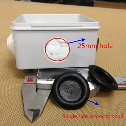 10pcs Single-sided Rubber Wire Grommet Gasket 50mm Inner Dia Electric box inlet outlet Seal ring Dust plug cover cable protector