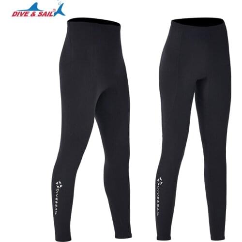 2mm Men Women Neoprene Diving Soft Sunscreen Long Pants Trousers Swimming Snorkeling Beach surfing Damage Of Waterproof Mother
