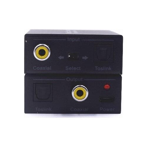 3.5mm Digital Coaxial Toslink Optical to Analog L/R RCA Audio Converter Adapter 3.5 mm Jack Female to 3.5 mm Jack Male hot sale