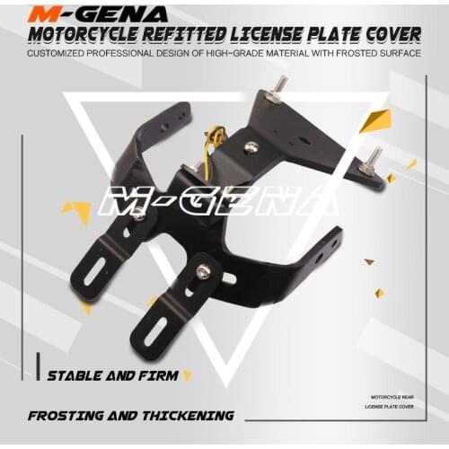Motorcycle License Plate Holder License Bracket Tail Tidy Fender Eliminator For Aprilia Tuono V4R RSV4 R RSV4 RF RSV4 RR 09-17