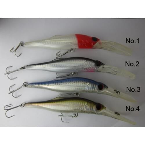 BassLegend - Fishing Deep Crankbait Floating Minnow For Pike Jerkbait Trolling Lure 40g/140mm Depth 3.5-8m