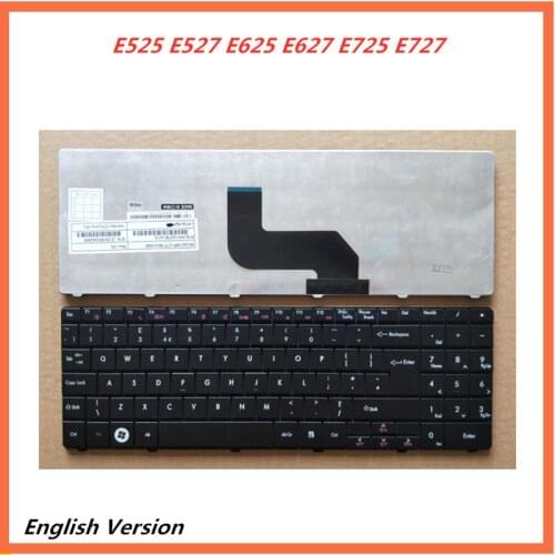 Laptop English Keyboard For ACER eMachines E525 E527 E625 E627 E725 E727 Notebook Replacement layout Keyboard