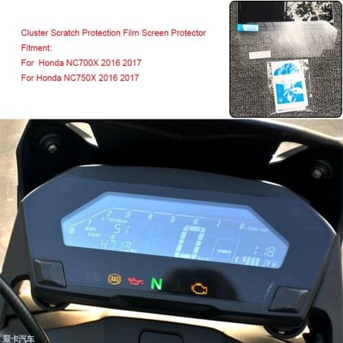 MTCLUB For Honda NC700X NC750X 2016 2017 Motorcycle Speedometer Cluster Scratch Protection Film Screen Protector TPU Clear