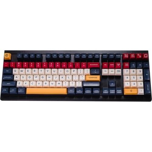 124 Keys SA ABS Compose Keycaps Set With Personalized Keycaps For DIY 60% 87 TKL 104 108 MX Switches Mechanical Keyboard