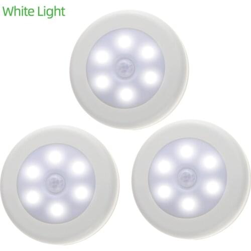 The latest LED infrared sensor motion night light wireless wall lamp automatic switch wardrobe stairs cabinets
