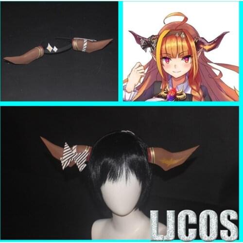 New Hololive Vtuber Kiryu Coco Cosplay Headwear Hairclip Hairband Cosplay Accessories Halloween Props