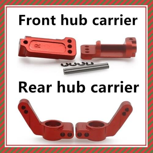 2 pcs/set Alloy Caster blocks front/Rear hub carrier for rc hobby model car 1/10 Traxxas Slash 2WD short course upgrade parts