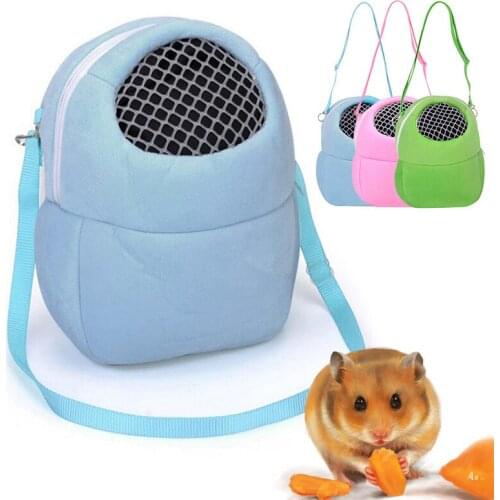 Portable Small Animals Carrier Warm Sleeping Breathable Travel Hanging Bag Pets Rat Hamster Hedgehog Chinchilla Ferret Product