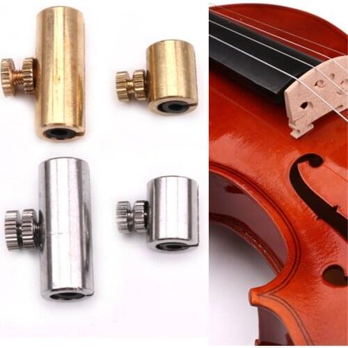Professional Wolf Tone Eliminator Metal Cello Violin String Mute Suppressor Stringed Instruments Aid Training Tools