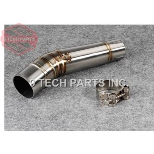 Motorcycle Exhaust middle pipe Connect Pipe Muffler Escap link pipe middle section adapter pipe for HONDA NC700 NC750X NC750