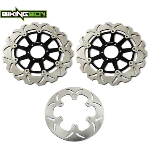 BIKINGBOY For Yamaha FJ 1200 Non ABS 90 91 92 93 94 95 96 Front Rear Brake Discs Rotors Disks Stainless Steel 320mm 282mm Set