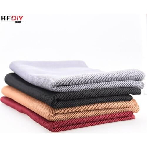 HIFIDIY LIVE Speaker Grill Cloth Stereo Fabric Gille Mesh Cloth Speaker Protective Accessories 8 color options 1.5M*0.5M
