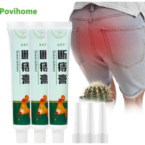 1Pcs Chinese Herbal Hemorrhoids Cream Cream Effective Treatment Anti Hemorrhoid External& Internal Anal Fissure Health Care