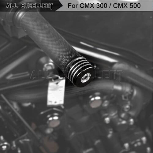 1 Pair of Motorcycle Grips For Honda CMX 500 CMX 300 CMX500 CMX300 2017 2018 2019 Handlebar Grip Cap Slider