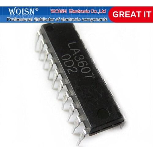 1pcs/lot LA3607 3607 DIP-20 In Stock