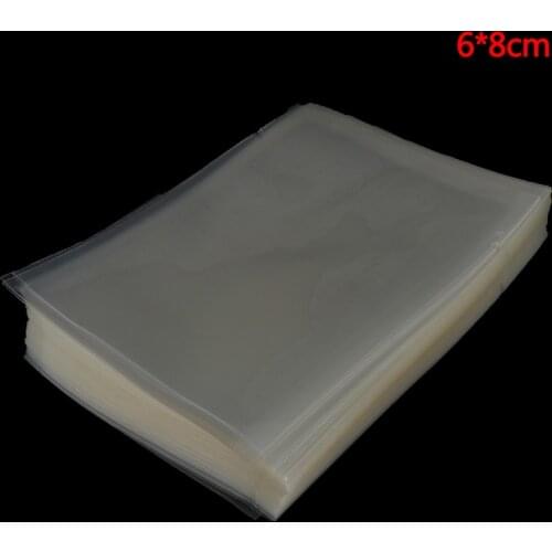 100pcs/lot Small Household Food Vacuum Sealer Bag Clear Packaging Film Seal Bag Vacuum Packer For Commercial Vacuum Machine