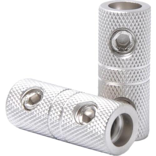 2pcs 8 AWG Wire Coupler Butt Connector Joiner Barrel Set Brass Rust Proof