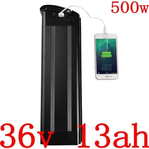 36V Electric Bicycle Battery 36V 8AH 9AH 10AH 11AH 12AH 12.5AH 13AH Lithium Battery 500W 36V 13AH Ebike battery with 2A charger