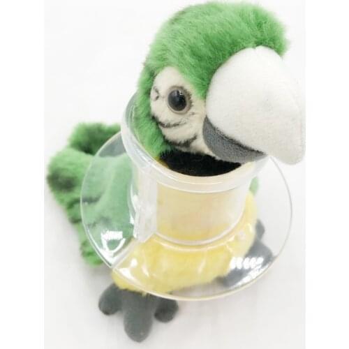 Parrot Acrylic Tube Collar For Severe Bird Feather Plucking Neckband Restricts Neck Movement for Macaw Cockatoo African Grey