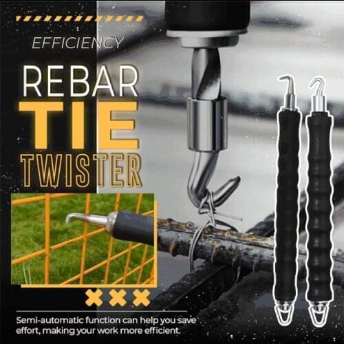 Rebar Tie Twister Wire Reinforced Hooks Concrete Metal Wire High Strength Construction Wire Tensioners For Construction Workers