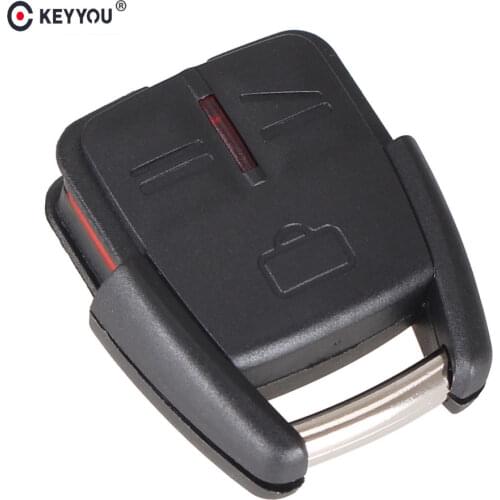 KEYYOU 3 Buttons Remote Key Shell Case Fob For Vauxhall Opel Omega Signum Vectra