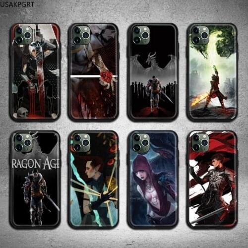 Dragon Age Phone Case for iphone 12 pro max 11 pro XS MAX 8 7 6 6S Plus X 5S SE 2020 XR case