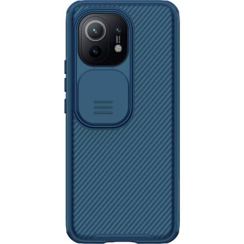 For Xiaomi Mi 11 Case Cover NILLKIN Camshield Hard Plastic Slide Lens Camera Protection Back Cover Case for Xiaomi Mi 11 Mi11