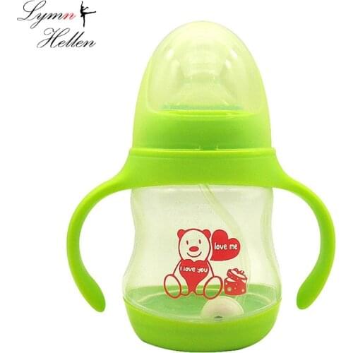 Infant Water Milk Bottle Sucking Feeder Nipple Pacifier Temperature Sensor Silicone Drinking Handle Training Cup Baby Rattle