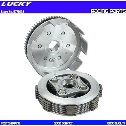 Lifan 140 140cc Complete Manual Clutch kit For 55mm Bore 1P55FMJ Horizontal Kick Starter Engines Dirt Pit Bike