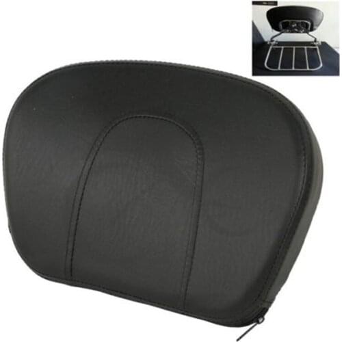 Motorcycle Passenger Detachables Backrest Pad & Bracket Pad For Harley Touring Road Glide Electra Glide Road King 2009-2021