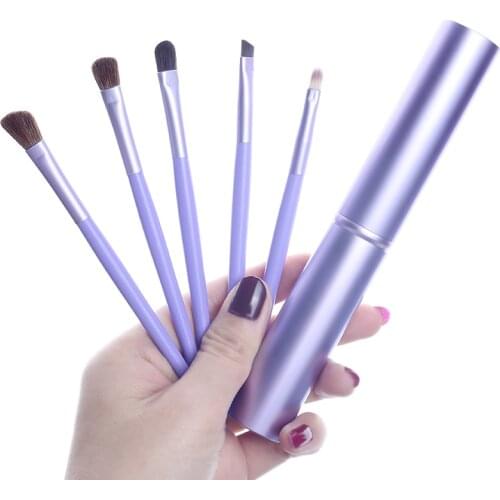 Boxed Set Of Makeup Brushes For Eyebrows Eyeshadow Face Sponge Cosmetics Blending Eyelash Kit Face Blush High Quality Natural