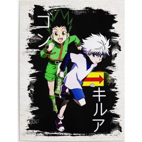 Wall Art Hunter X Hunter Posters Modular Pictures HD Printed Anime Role Canvas Painting Home Decoration Boy Bedroom No Framework
