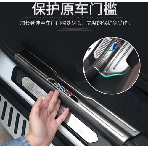 Suitable for 18-21 BMW new X3 threshold bar 25i28i30i dedicated welcome scooter door x3X4 interior modification