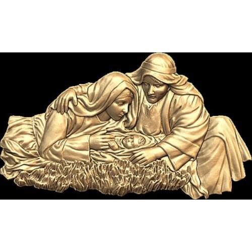 Religion 3D model relief STL model for CNC Router carving engraving artcam aspire christian