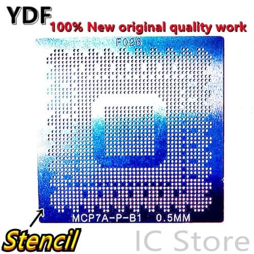 Stencil MCP7A-P-B1 MCP79MH-B2 MCP79MX-B2 MCP79MZ-B3 MCP7A-ION-B3 MCP79MVL-B2 MCP7A-LP-B3 GF-9300J-I-B2 Direct heating