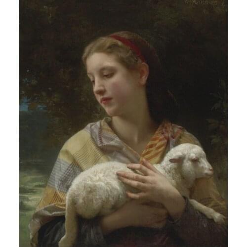 Handmade Oil painting reproduction Innocence by William Bouguereau