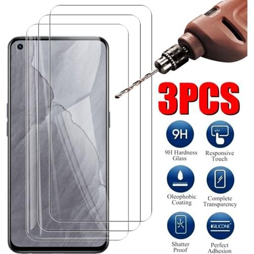 3Pcs Screen Protector Glass For Realme GT Master 6.43" Tempered Glass For Oppo Realme GT Master 5G Phone Protecive Film Cover
