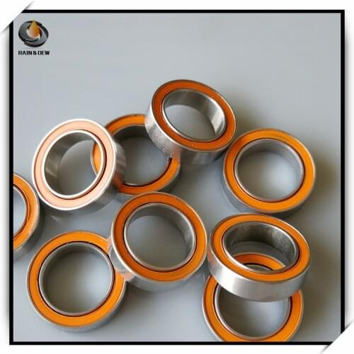 4pcs 10x15x4 S61700 2RS CB / S6700 2RS CB ABEC7 10X15X4mm Stainless steel hybrid ceramic ball bearing