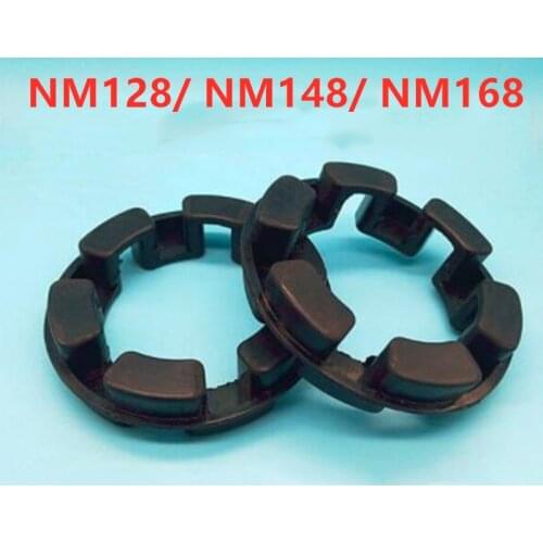 2pcs NM coupling cushion rubber-NM128 / NM148 / NM168 black rubber buffer element for C-King water pump NM coupling