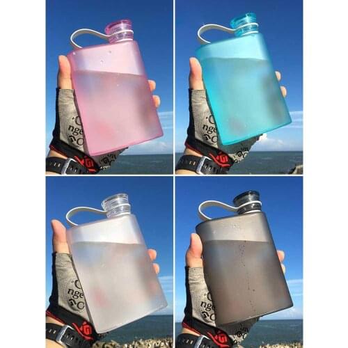 400ml Outdoor Sports Cycling Water Cup Portable Creative Student Square Kettle