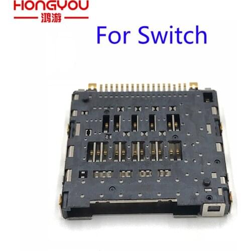 5Pcs Original For Nintend Switch NS Switch Game Console Slot New Game Card slot Replacement repair parts