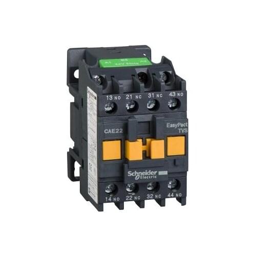 EasyPact TVS Control relay CAE22......N 2 NO + 2 NC 690V 110 VAC coil voltage CAE22F5N new model CAN22F5N